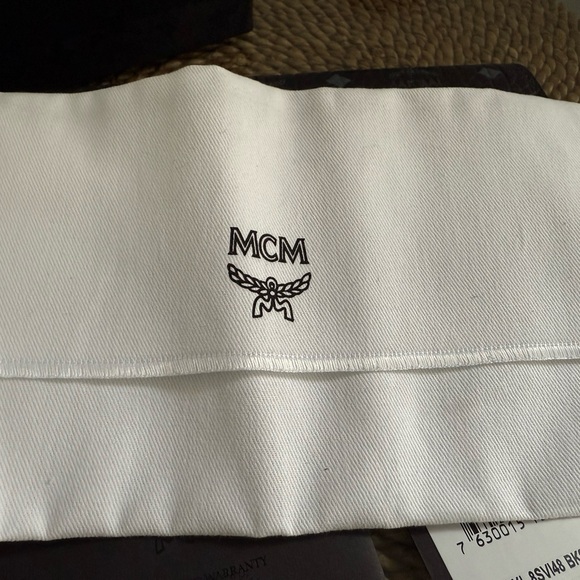 MCM Black Monogram Wallet - Picture 4 of 7